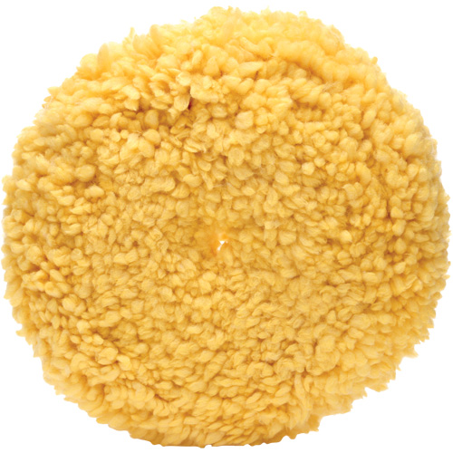 Hookit Polishing Pad, 9" Dia., Wool Blend Moffatt Supply & Specialties