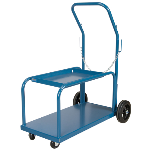 Chariots de soudage Mini-MIG, Roues Caoutchouc, Base de , 1000 lb Moffatt Supply & Specialties