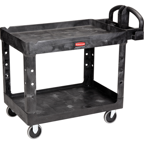 Chariot utilitaire robuste - 4546-00, 2 tiers, 26" x 33-1/4" x 55", Capacit&eacute; 750 lb Moffatt Supply & Specialties