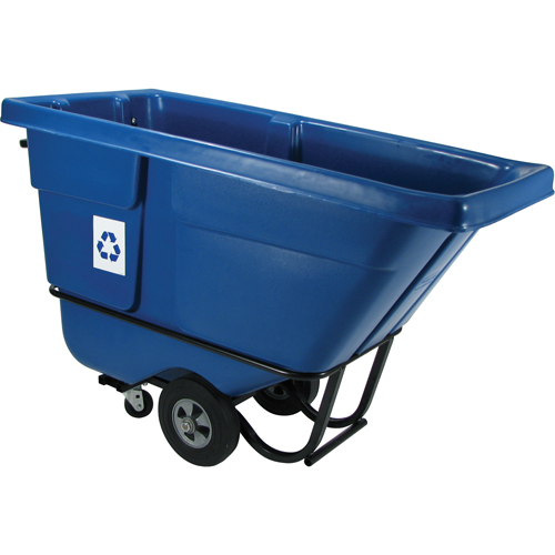 Tilt Truck, Polyethylene, 1/2 cu. yd., 850 lbs. Load Capacity Moffatt Supply & Specialties