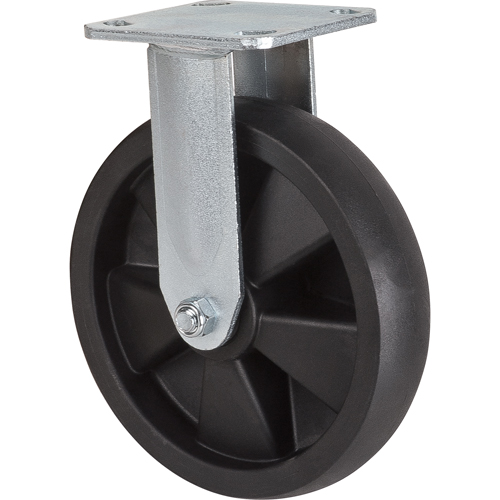 Hi-Temp Caster, Rigid, 8" (203.2 mm), Nylon, 1000 lbs. (453 kg.) Moffatt Supply & Specialties