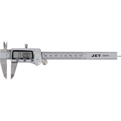 JEDC-6 Compas d'&eacute;paisseur num&eacute;rique premi&egrave;re qualit&eacute;, 0" - 6" (0 mm - 150 mm) gamme de mesure Moffatt Supply & Specialties