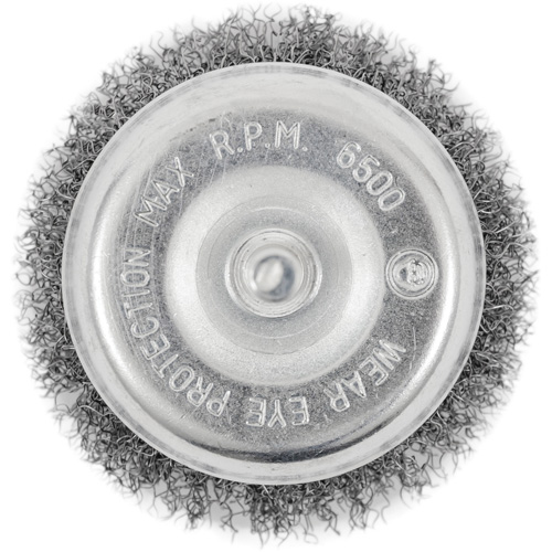 Shaft-Mounted Crimped Cup Brush Moffatt Supply & Specialties