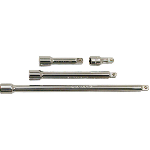 Jeu de barres de rallonges, Prise de 3/8", Fini Chrome, 4 M Moffatt Supply & Specialties
