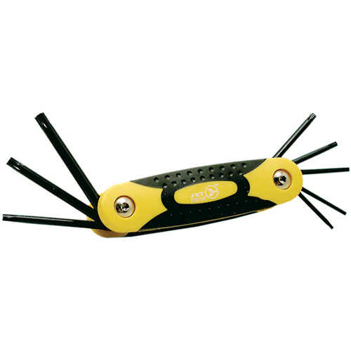Folding Key Set, 8 Pcs., Torx&reg; Moffatt Supply & Specialties