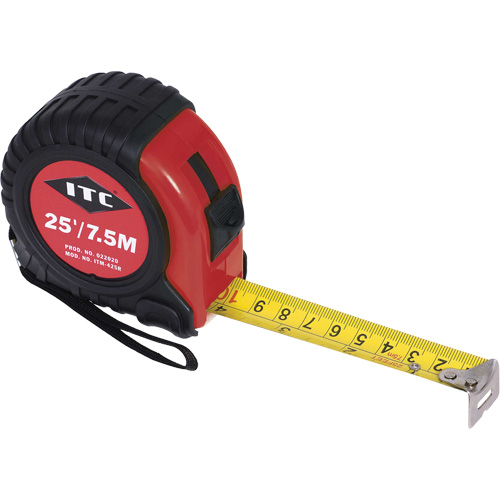 ITM-425R Ruban &agrave; mesurer, 1" x 25' Moffatt Supply & Specialties