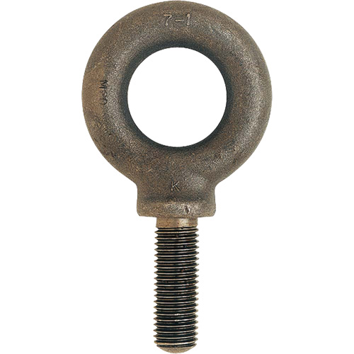 Boulon &agrave; œil m&eacute;trique, 51 mm dia, 70 mm lo, 11 400 lb (5,7 tonnes) capacit&eacute; Moffatt Supply & Specialties
