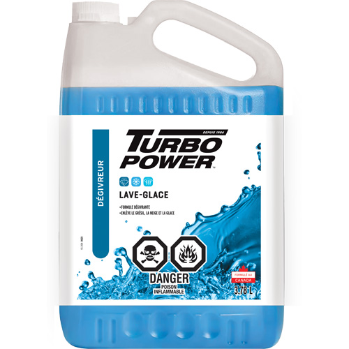 Liquide lave-glace toutes saisons Turbo Power, Cruche, 3,78 L Moffatt Supply & Specialties