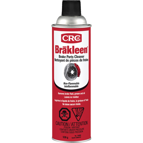 Brakleen&reg; Brake Parts Cleaner, Aerosol Can Moffatt Supply & Specialties