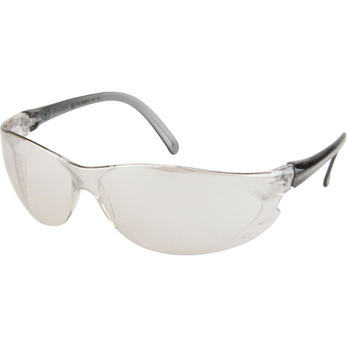 Lunettes de s&eacute;curit&eacute; s&eacute;rie Twister, Lentille Miroir int&eacute;rieur/ext&eacute;rieur, Anti-&eacute;gratignures, ANSI Z87+/R&eacute;pond ou surpasse la norme CSA Z94.3 Moffatt Supply & Specialties