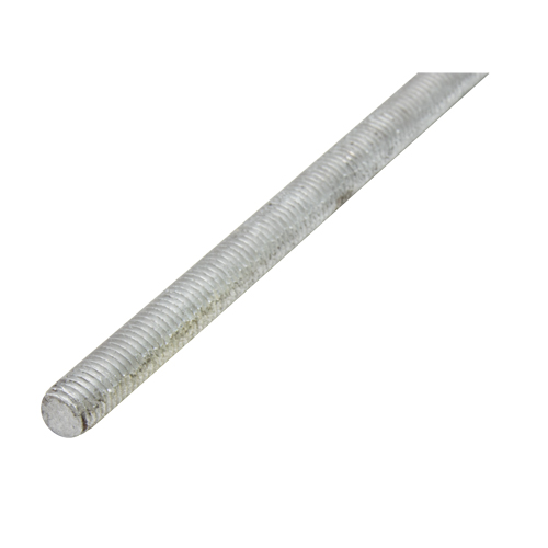 Threaded Rod, 1/4"-20, 36" L, Galvanized, Grade 2 Grade Moffatt Supply & Specialties