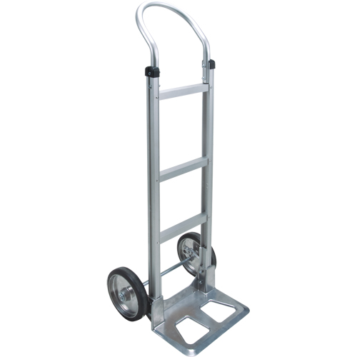 Knocked Down Hand Truck, Continuous Handle, Aluminum, 49-5/8" Height, 500 lbs. Capacity Moffatt Supply & Specialties