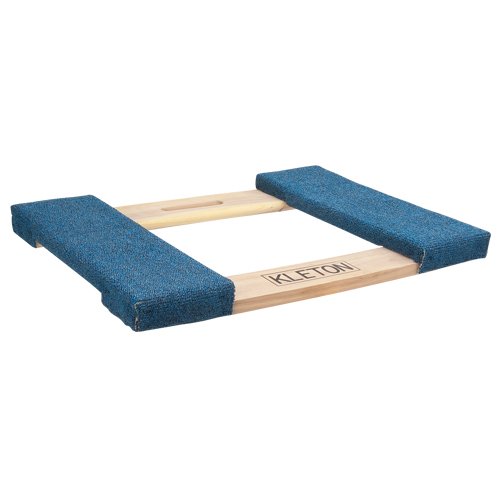 Carpeted Ends Hardwood Dolly Frame, Wood Frame, 18" W x 24" L, 900 lbs. Capacity Moffatt Supply & Specialties