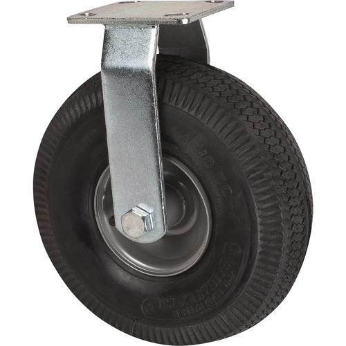 Heavy-Duty Platform Truck - Replacement Casters, Rigid, 10" (254 mm), Pneumatic, 400 lbs. (181 kg.) Moffatt Supply & Specialties