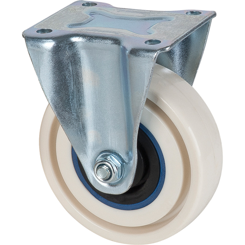 Sandwich Casters, Rigid, 4" (101.6 mm), Nylon, 440 lbs. (199.58 kg.) Moffatt Supply & Specialties