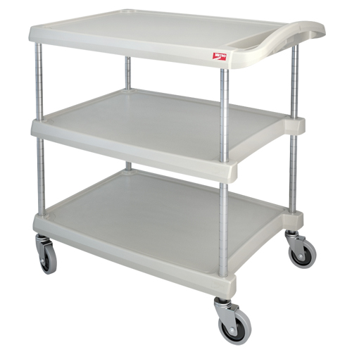 Chariot utilitaire myCart, 3 tiers, 20" x 35-1/2" x 30", Capacit&eacute; 400 lb Moffatt Supply & Specialties