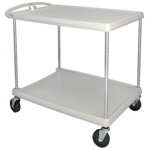 Chariot utilitaire myCart, 2 tiers, 26" x 36-7/8" x 36", Capacit&eacute; 400 lb Moffatt Supply & Specialties