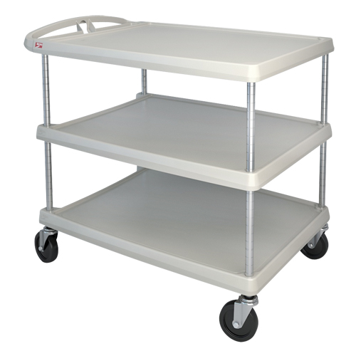 Chariot utilitaire myCart, 3 tiers, 26" x 36-7/8" x 36", Capacit&eacute; 500 lb Moffatt Supply & Specialties