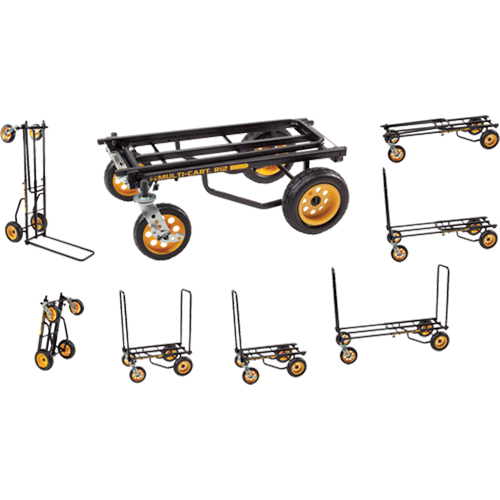 RockNRoller&reg; Multi-Cart&reg; 8-in-1 Equipment Transporter - All Terrain, Steel, 500 lbs. Capacity Moffatt Supply & Specialties