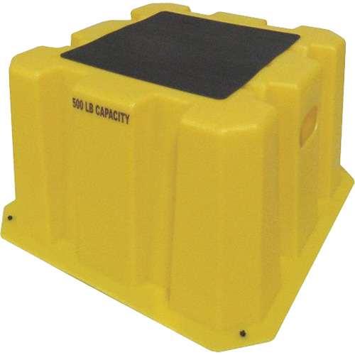 Escabeaux emboîtables industriels, 25" x 25" x Hauteur 14-3/4" Moffatt Supply & Specialties