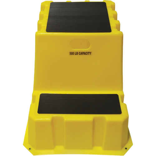 Escabeaux emboîtables industriels, 2 marches, 32-3/4" x 25-3/4" x Hauteur 20-1/2" Moffatt Supply & Specialties
