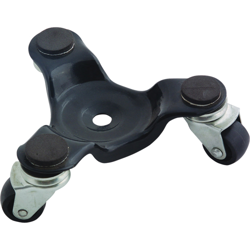 Socle roulant pour les pattes, Capacit&eacute; de 200 lb, Cadre en Acier, 2,45" h Moffatt Supply & Specialties