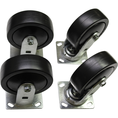 Self Dumping Hopper - Caster Set Moffatt Supply & Specialties