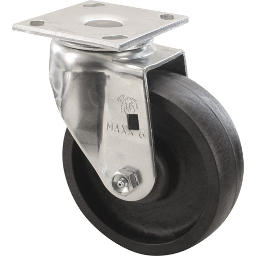 Emaxx RollX Glass Fill Caster, Swivel, 4" (101.6 mm), Nylon, 1200 lbs. (544.3 kg.) Moffatt Supply & Specialties