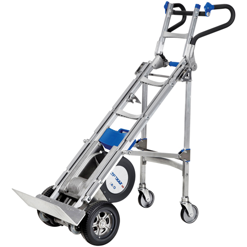 Liftkar&reg; Stair Climbing Hand Truck, Aluminum Frame, 22" W x 70" H, 725 lbs. Capacity Moffatt Supply & Specialties
