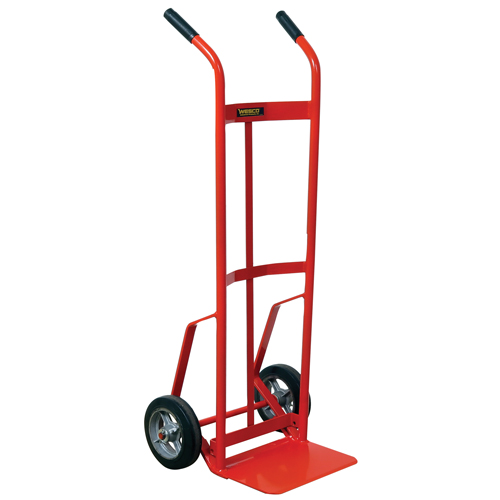 Hand Truck with Reinforced Noseplate - 136RN-HB, Dual Handle, Steel, 51" Height, 800 lbs. Capacity Moffatt Supply & Specialties