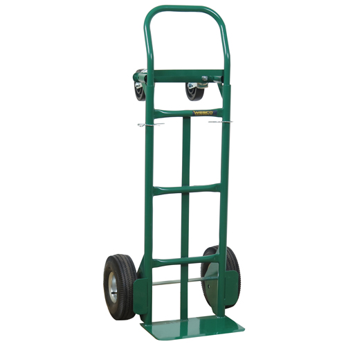 Diable convertible &eacute;conomique Greenline, Acier, Capacit&eacute; 600 lb Moffatt Supply & Specialties