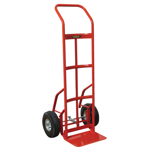 Touch-N-Tilt hand Truck - TNT56-PE, Continuous Handle, Steel, 50" Height, 600 lbs. Capacity Moffatt Supply & Specialties