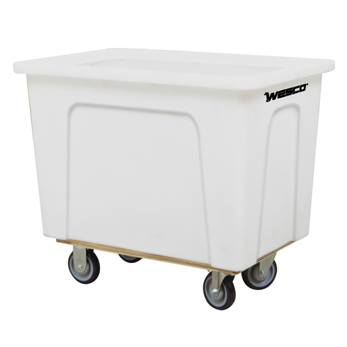 Box Truck, White Polyethylene, 42" L x 30" W x 36" H, 20 cu. ft. Volume, 600 lbs. Capacity Moffatt Supply & Specialties
