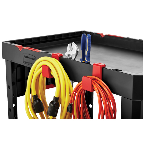 Heavy-Duty Adaptable Utility Cart, 2 Tiers, 25-1/5" x 36" x 51-1/2", 500 lbs. Capacity Moffatt Supply & Specialties