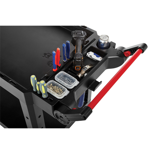 Heavy-Duty Adaptable Utility Cart, 2 Tiers, 25-1/5" x 36" x 51-1/2", 500 lbs. Capacity Moffatt Supply & Specialties