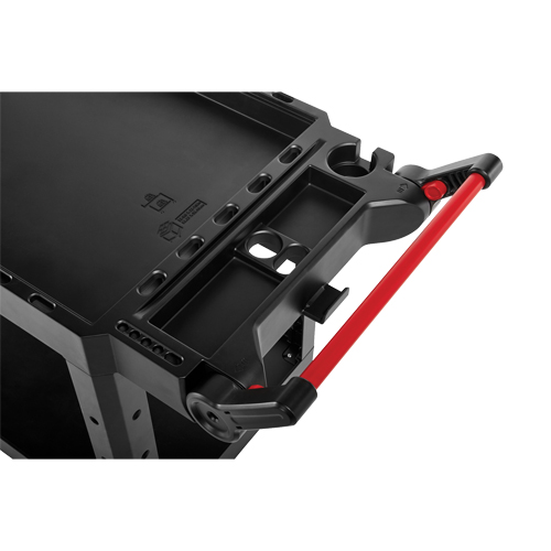 Heavy-Duty Adaptable Utility Cart, 2 Tiers, 25-1/5" x 36" x 51-1/2", 500 lbs. Capacity Moffatt Supply & Specialties