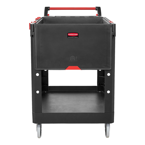 Heavy-Duty Adaptable Utility Cart, 2 Tiers, 25-1/5" x 36" x 51-1/2", 500 lbs. Capacity Moffatt Supply & Specialties