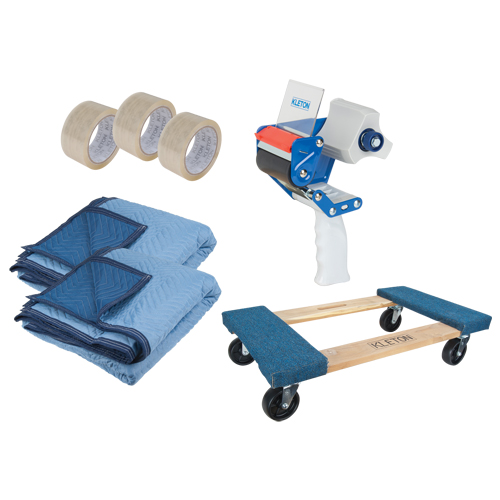 Moving Kit, Wood Frame, 18" W x 30" L, 1000 lbs. Capacity Moffatt Supply & Specialties