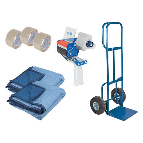 Moving Kit, P-Handle Handle, Steel, 50" Height, 700 lbs. Capacity Moffatt Supply & Specialties
