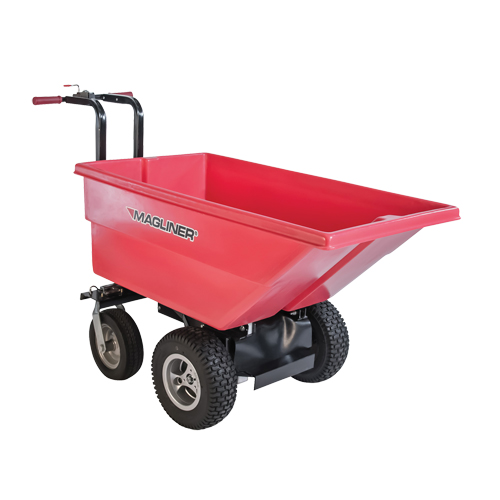 Motorized Tilt Truck, 6 pi³ Capacity, 40" H x 25" W x 56" D Moffatt Supply & Specialties