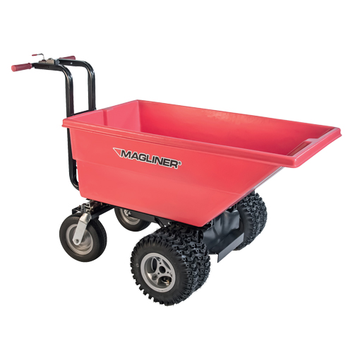 Motorized Tilt Truck, 6 pi³ Capacity, 40" H x 33-1/2" W x 56" D Moffatt Supply & Specialties