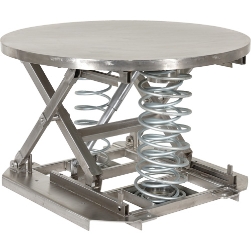 Table &eacute;l&eacute;vatrice de palettes, 43 5/8" lo x 43 5/8" la, Capacit&eacute; 4500 lb Moffatt Supply & Specialties