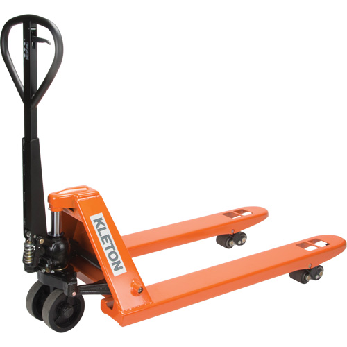 Super Heavy-Duty Manual Pallet Truck, Steel, 48" L x 27" W, 11000 lbs. Capacity Moffatt Supply & Specialties