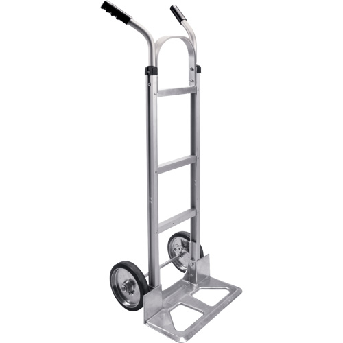 Knocked Down Hand Truck, Dual Handle, Aluminum, 50-5/8" Height, 500 lbs. Capacity Moffatt Supply & Specialties