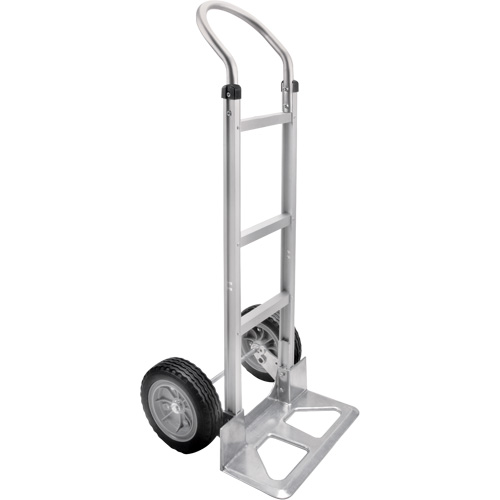 Diable d&eacute;mont&eacute;, Prise Continu, Aluminium, Hauteur de 49-5/8", Capacit&eacute; 500 lb Moffatt Supply & Specialties