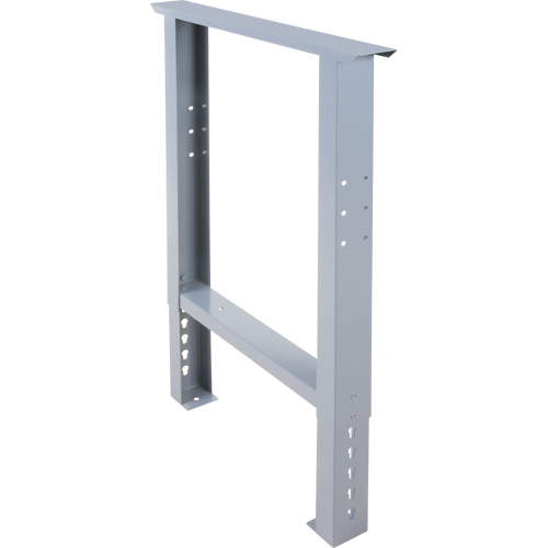 Pattes d'&eacute;tabli pour service industriel, Acier, 24" p x 34" h, Simple Moffatt Supply & Specialties