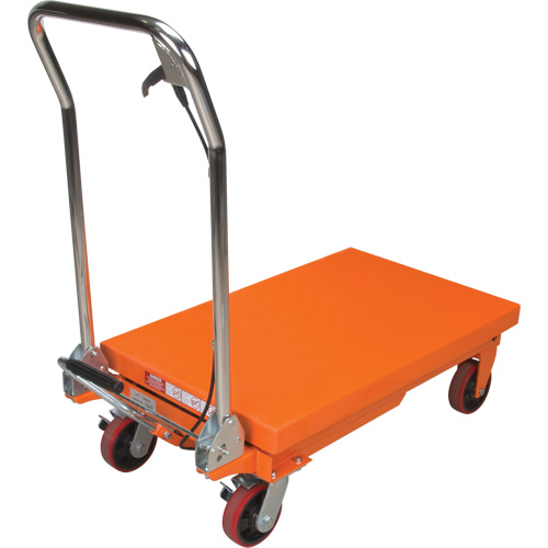 Hydraulic Scissor Lift Table, 32" L x 19-3/4" W, Steel, 660 lbs. Capacity Moffatt Supply & Specialties
