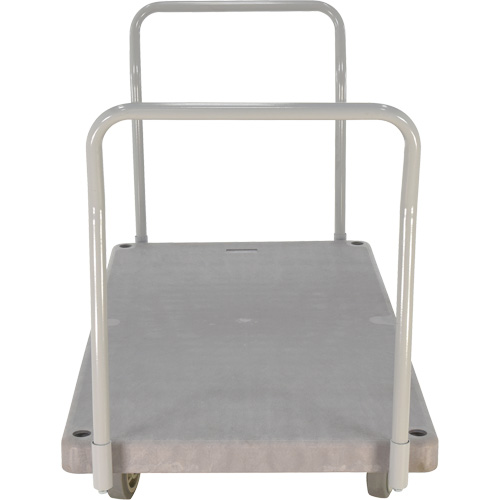 Heavy Duty Plastic Platform Truck, 60" L x 30" W, 3000 lbs. Cap., Polyurethane Wheels Moffatt Supply & Specialties
