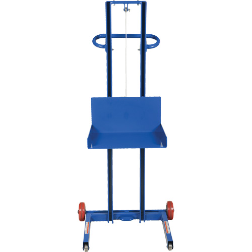 Low Profile Lite Load Lift, Hand Winch Operated, 400 lbs. Capacity, 55" Max Lift Moffatt Supply & Specialties