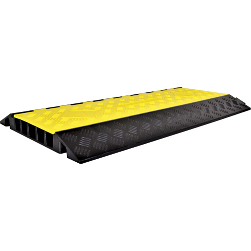Protecteur de c&acirc;ble droit robuste Powerhouse, 5 canaux, 36" lo x 19,75" la x 2,25" h Moffatt Supply & Specialties